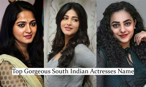 south indian actress name list with pictures